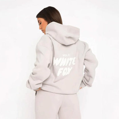 White Fox | Women’s Hooded Sweatshirt