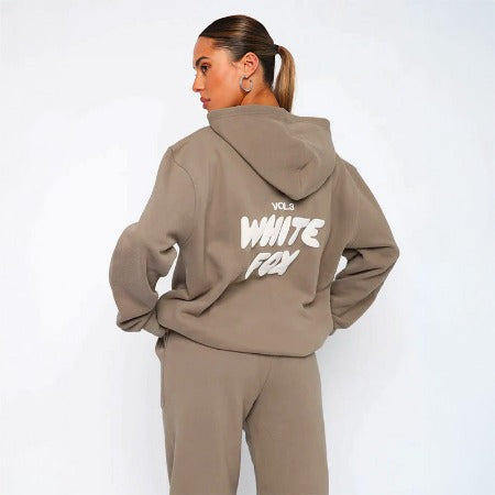 White Fox | Women’s Hooded Sweatshirt