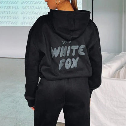 White Fox | Women’s Hooded Sweatshirt