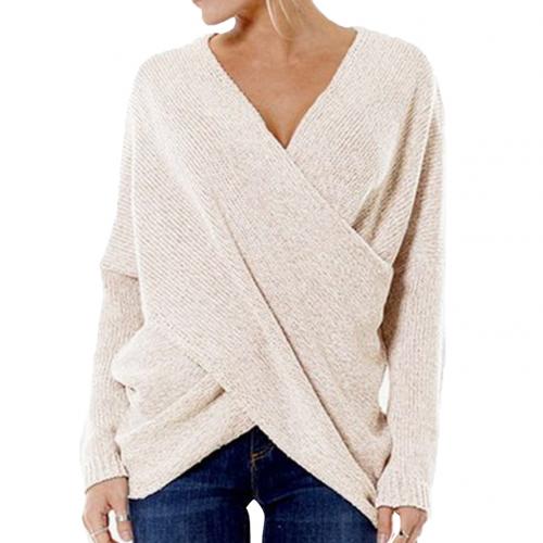Ilse™ | Casual Cross-Over Sweater