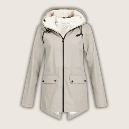 Women's Hooded Sherpa Jacket, Zip-Up - view 4