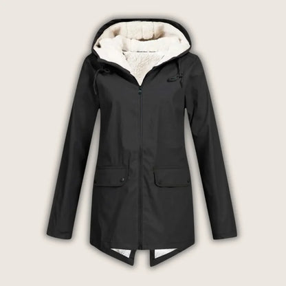 Women's Hooded Sherpa Jacket, Zip-Up - view 5