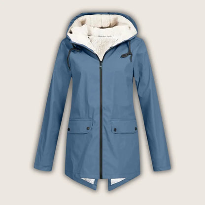 Women's Hooded Sherpa Jacket, Zip-Up - view 6