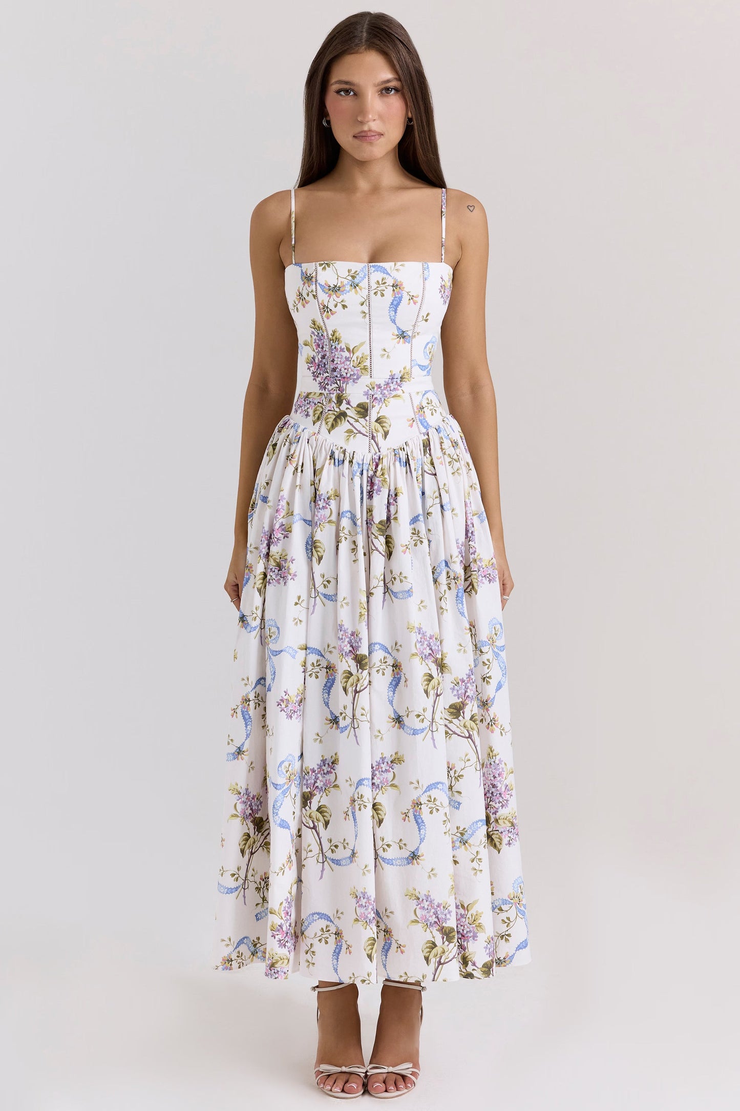 Maribelle — Floral White — front view