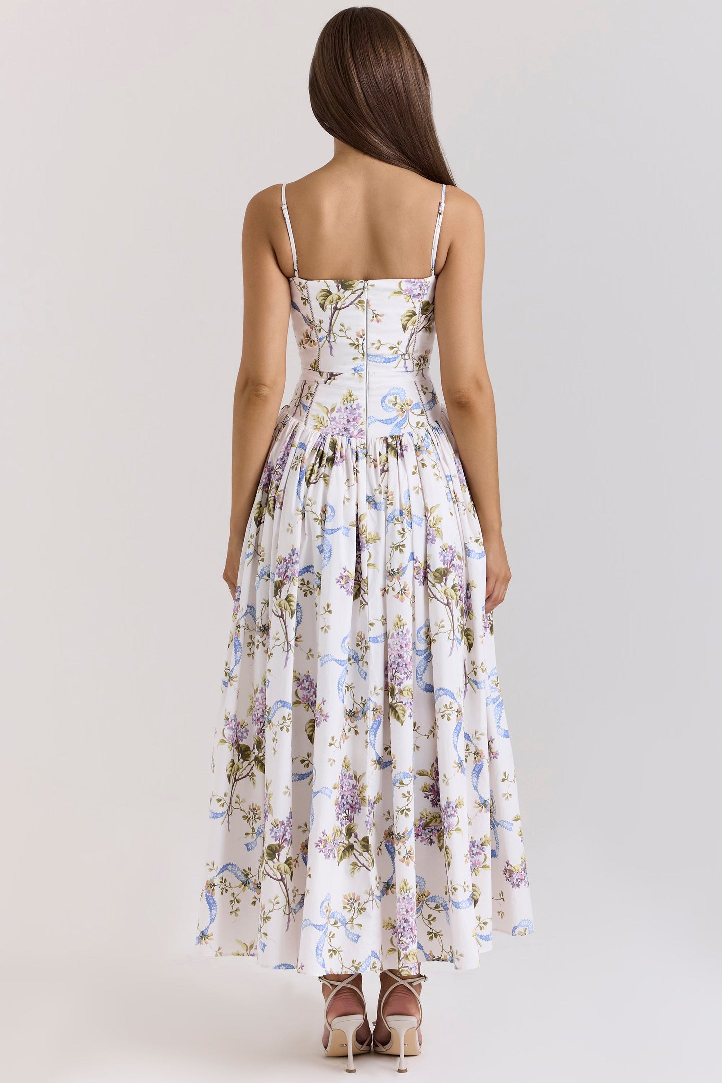 Maribelle — Floral White — back view