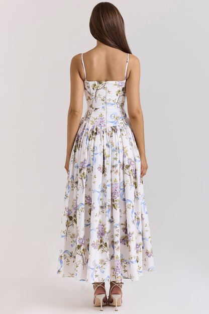 Maribelle — Floral White — back view
