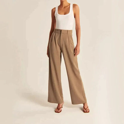 Margareth | Tailored Wide Leg Trousers