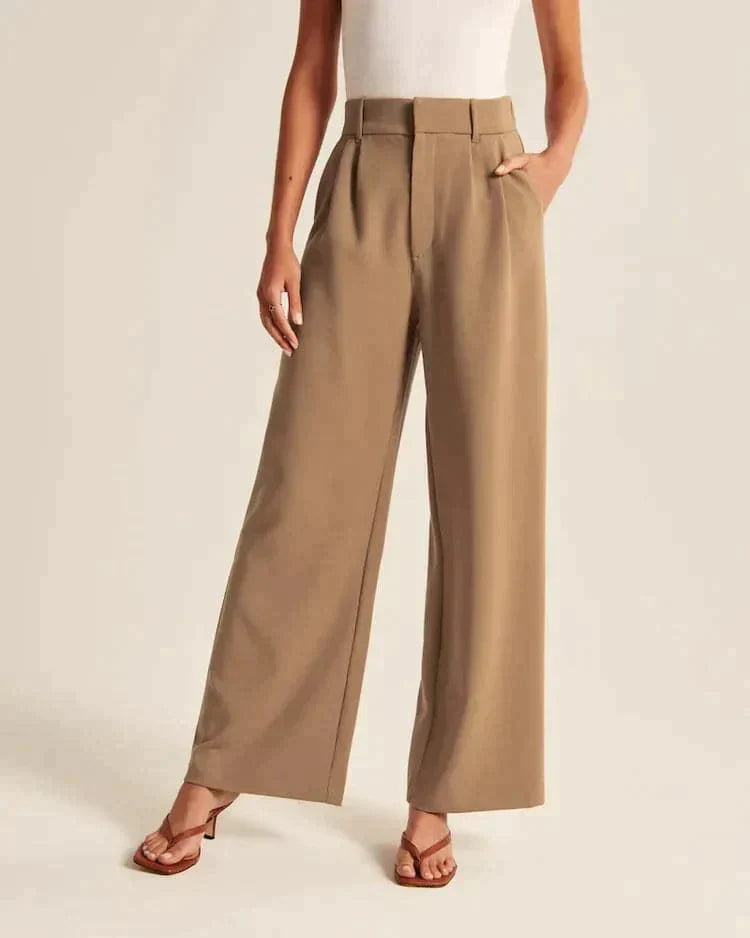Margareth | Tailored Wide Leg Trousers