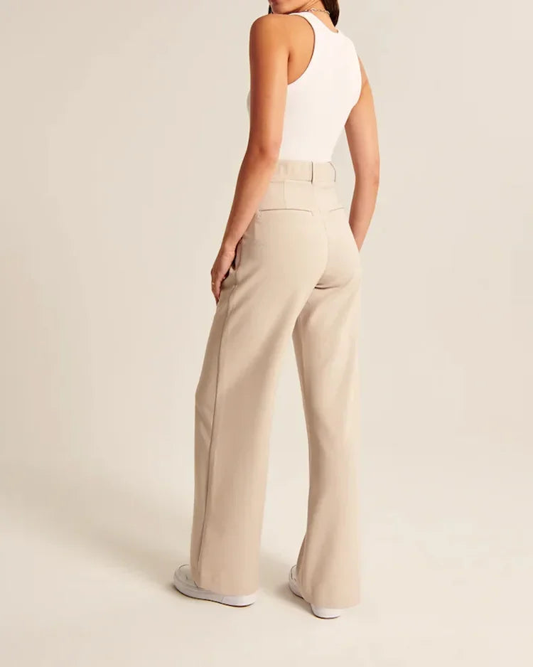 Margareth | Tailored Wide Leg Trousers