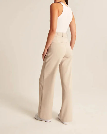 Margareth | Tailored Wide Leg Trousers