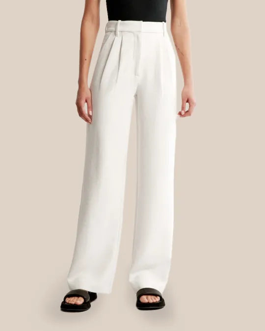 Margareth | Tailored Wide Leg Trousers