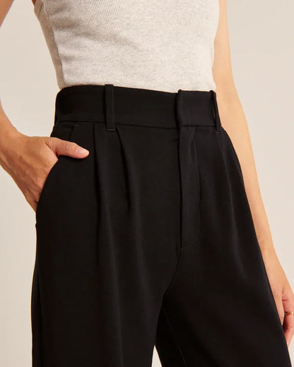 Margareth | Tailored Wide Leg Trousers